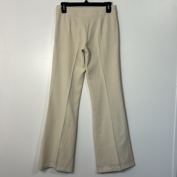 Tory Burch Silk Blend Wide Leg Flare Trousers Pants Size 0 - Picture 5 of 8